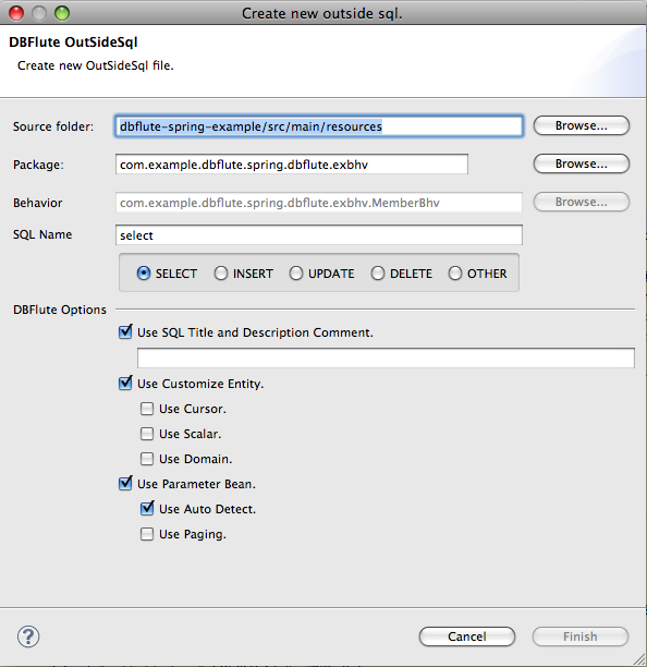 New Outside SQL